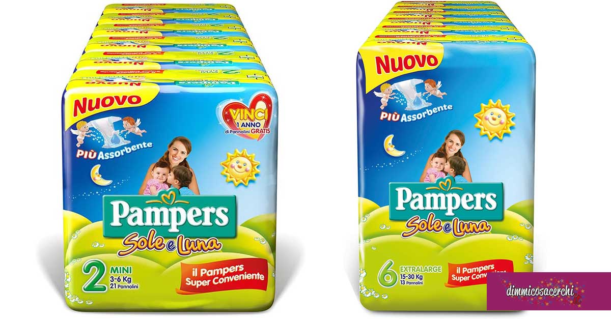 pannolini pampers scontati