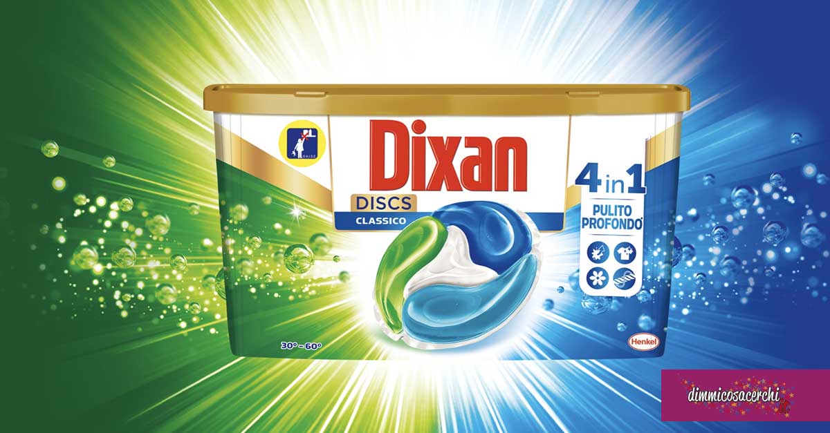 Campione omaggio Dixan Discs 4 in 1