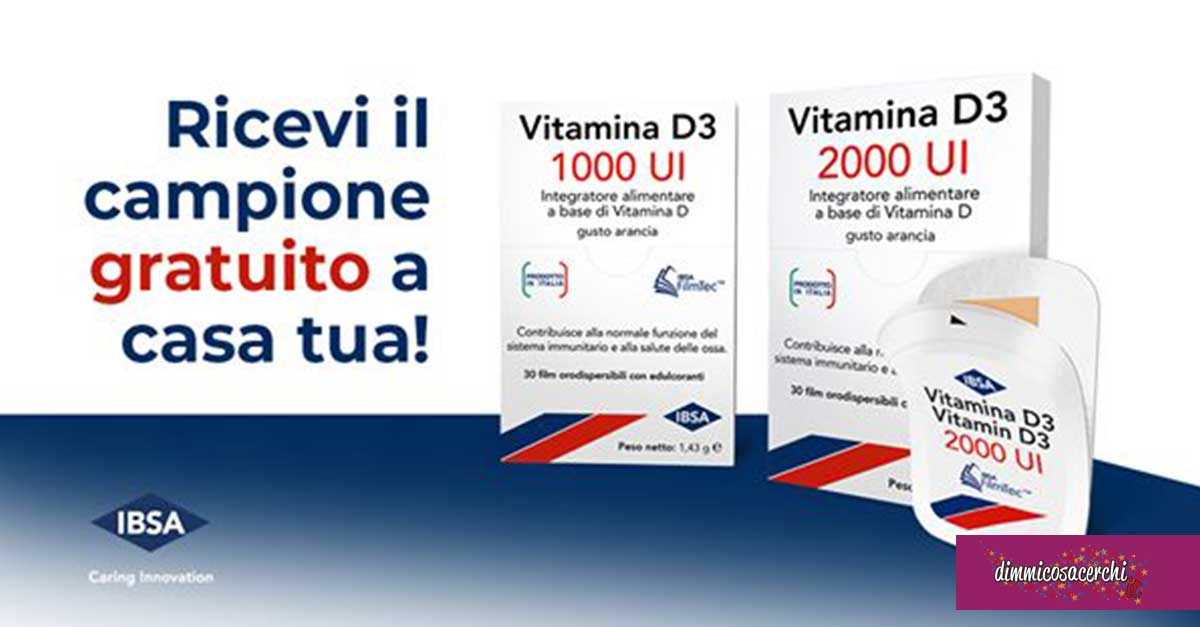 Campione omaggio Vitamina D3 IBSA