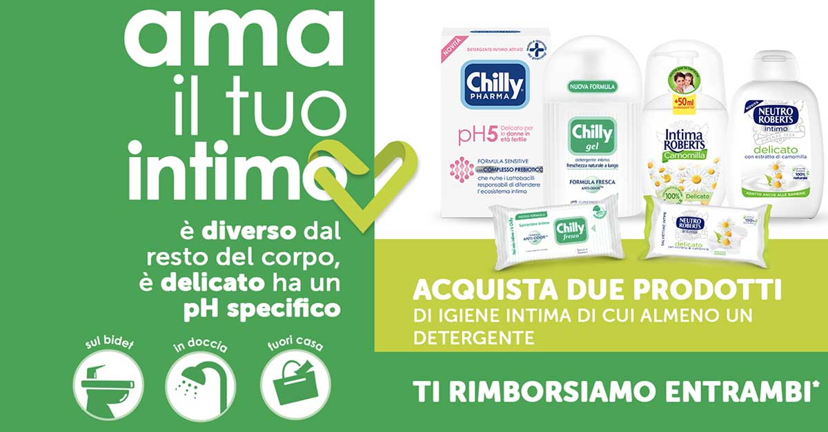 Cashback "Ama il tuo intimo