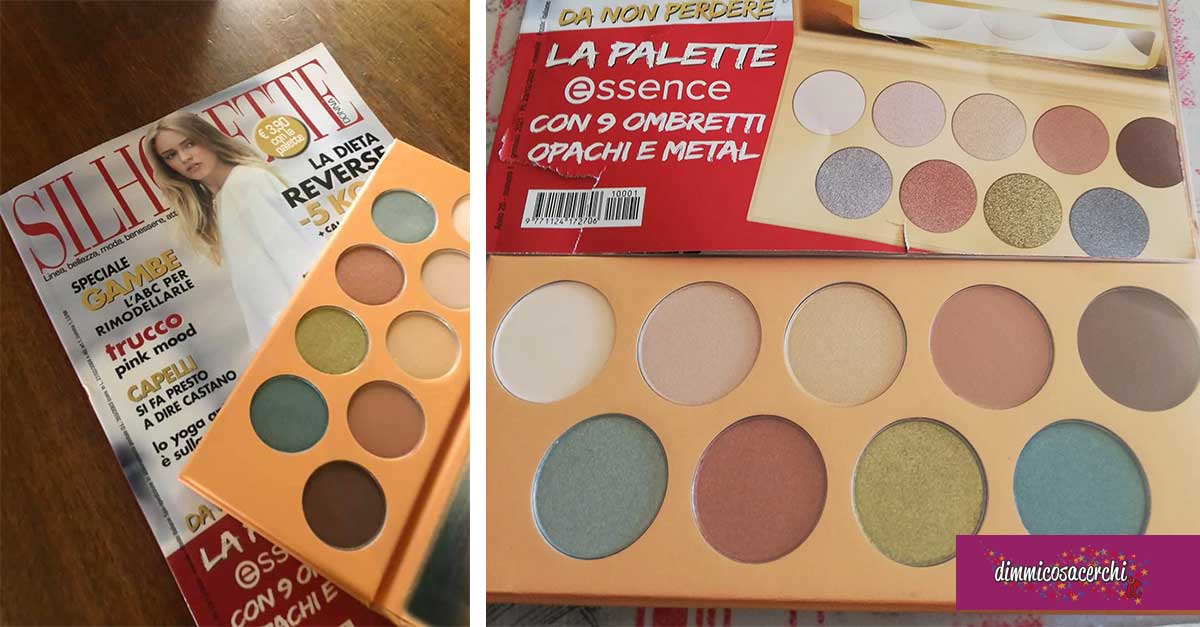 Silhouette con palette Essence