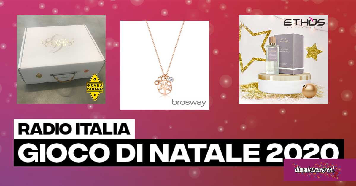 Concorso “Gioco Natale 2020 di Radio Italia”