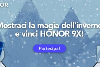 Vinci gratis HONOR 9X