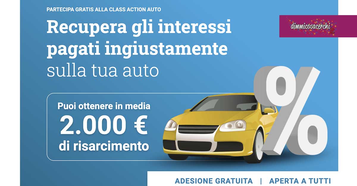 Class Action interessi auto