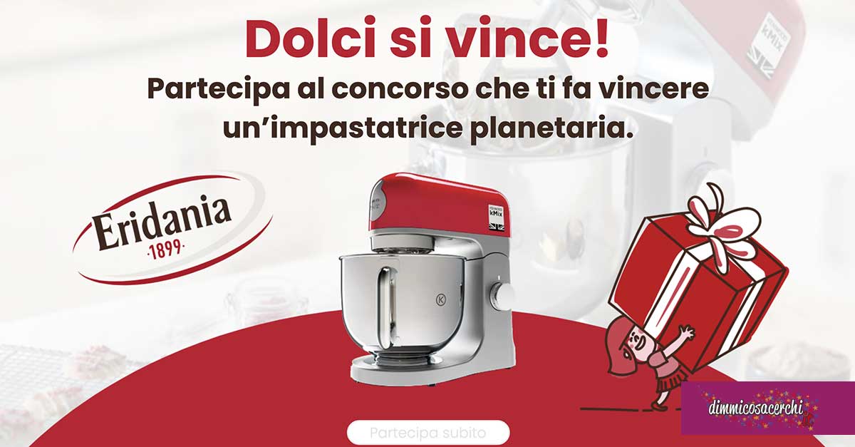 Concorso Eridania "Dolci si vince"