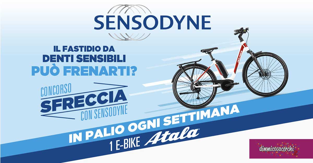 Sensodyne "Sfreccia e vinci"