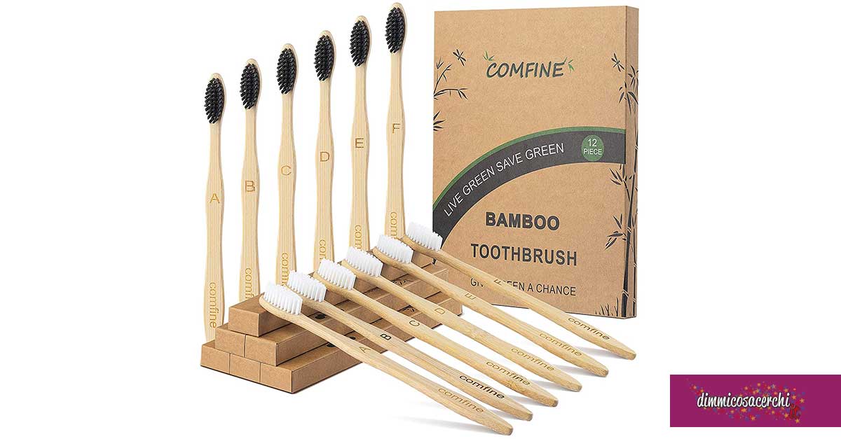 Spazzolino da denti in Bambù scontato