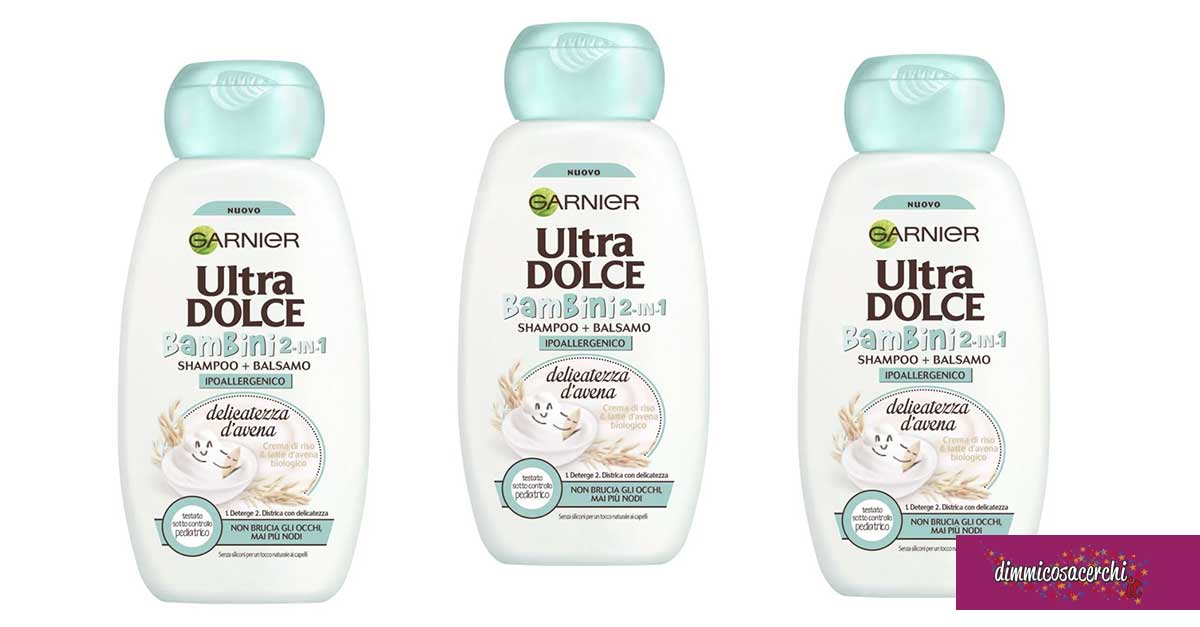 confezioni di Ultra Dolce Delicatezza d'Avena Bambini 2 in 1 Shampoo + Balsamo Ipoallergenico