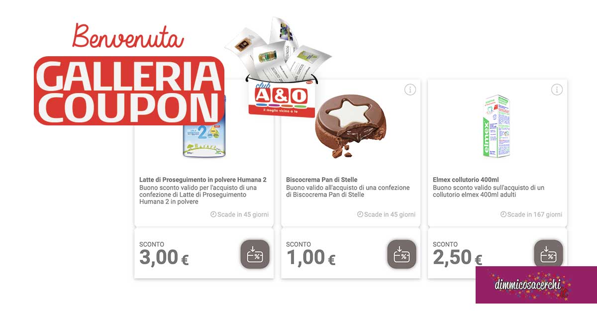 A&O coupon spesa