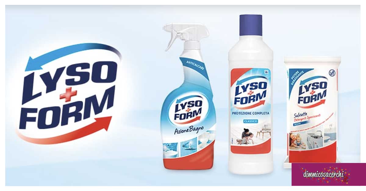 Lysoform "la protezione è di casa"