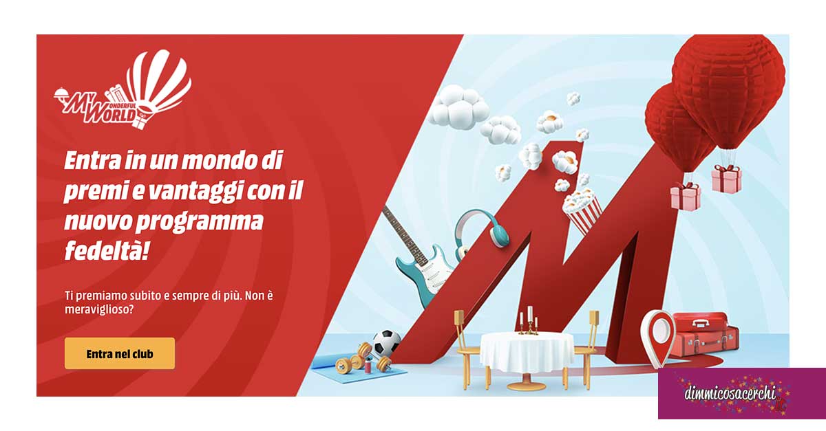 MyWonderfulWorld: il nuovo programma fedeltà Mediaworld