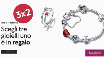 Pandora 3x2 San Valentino