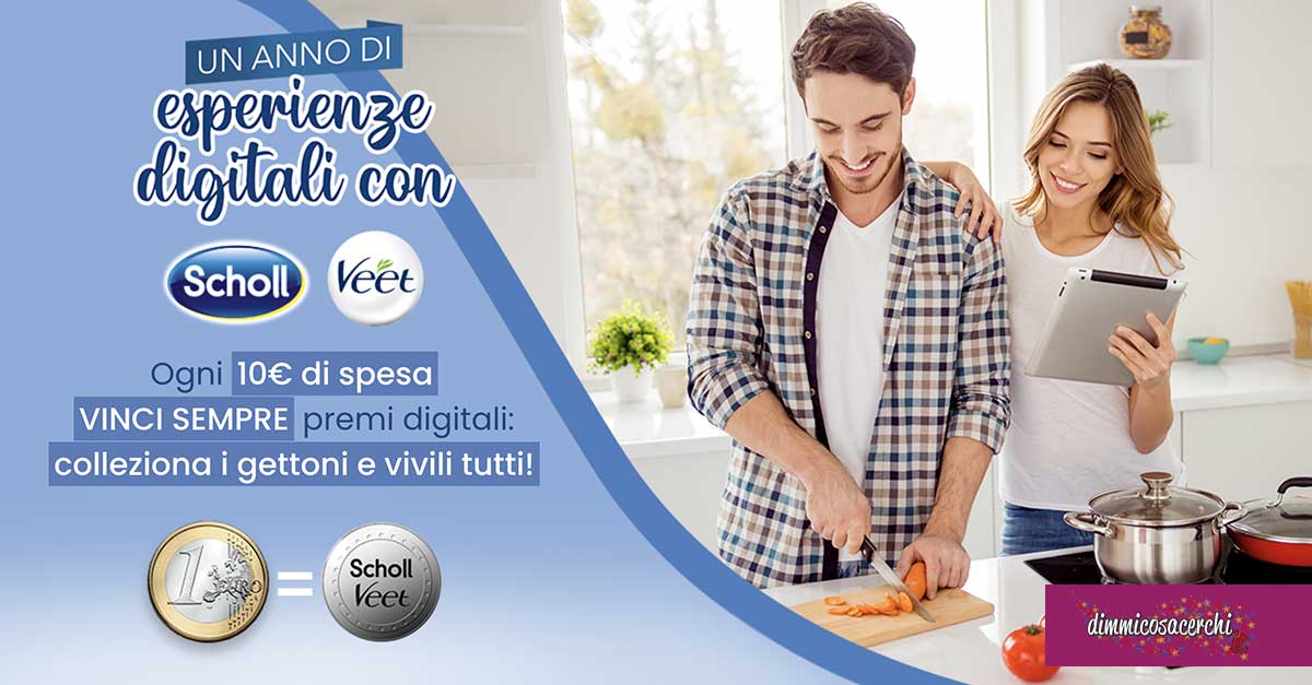 Un anno di esperienze digitali con Scholl e Veet