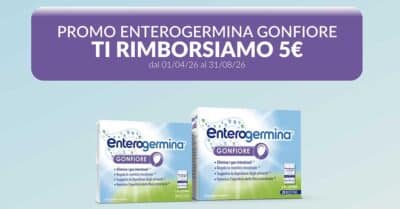 Enterogermina ti rimborsa cashback