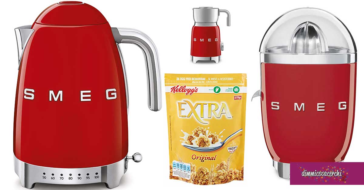 Kellogg's: vinci un premio Smeg