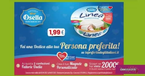 Osella "La preferita degli italiani