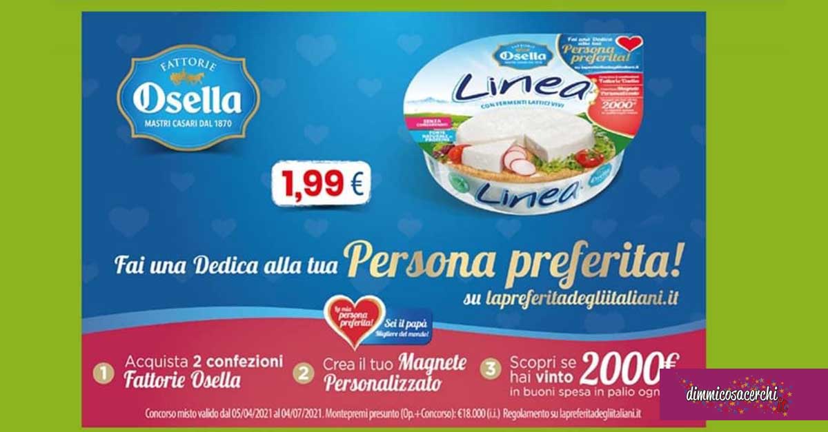 Osella "La preferita degli italiani