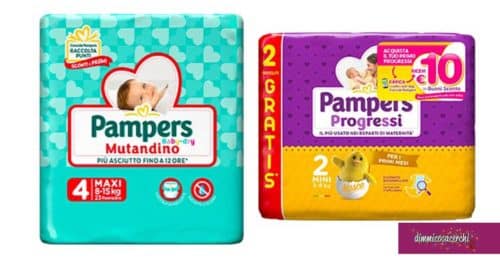 Pannolini Pampers: diventa tester