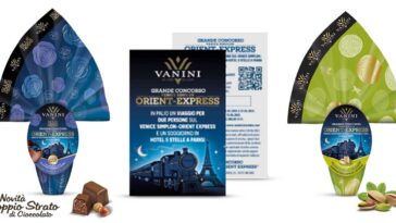 Uova di Pasqua Vanini: vinci 1 viaggio a bordo del Venice Simplon