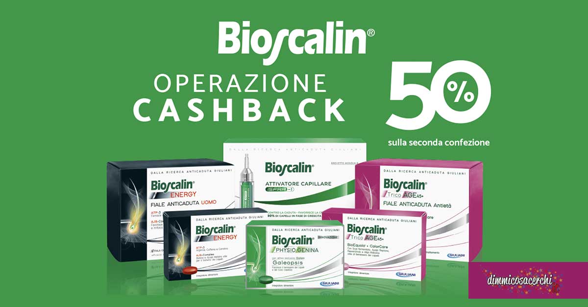 Bioscalin cashback