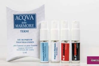 Acqua delle Marmore: campioni omaggio