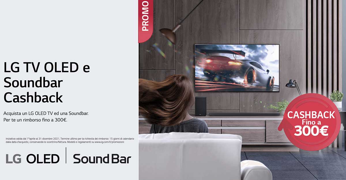 Cashback LG Tv Soundbar