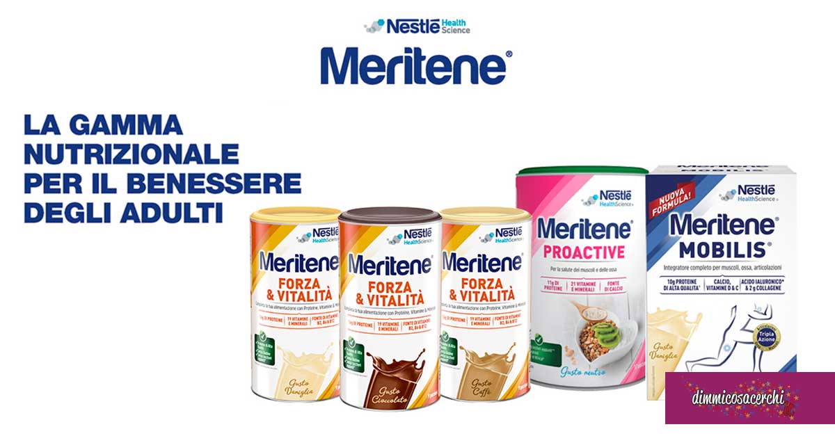 Diventa tester Meritene