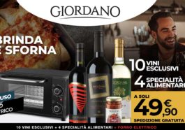 Giodano vini: offerta forno elettrico incluso