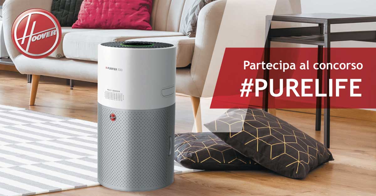 Mediaworld: vinci purificatore d'aria H-Purifier 300