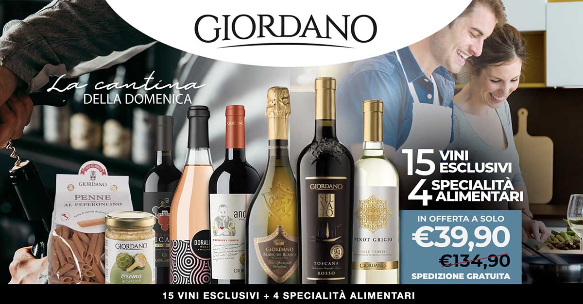 Offerta Giordano Vini "La cantina della domenica