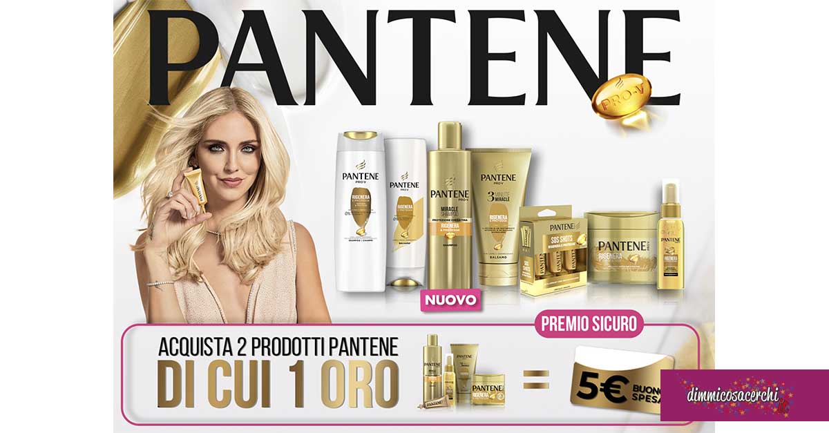 Pantene ti regala 5€