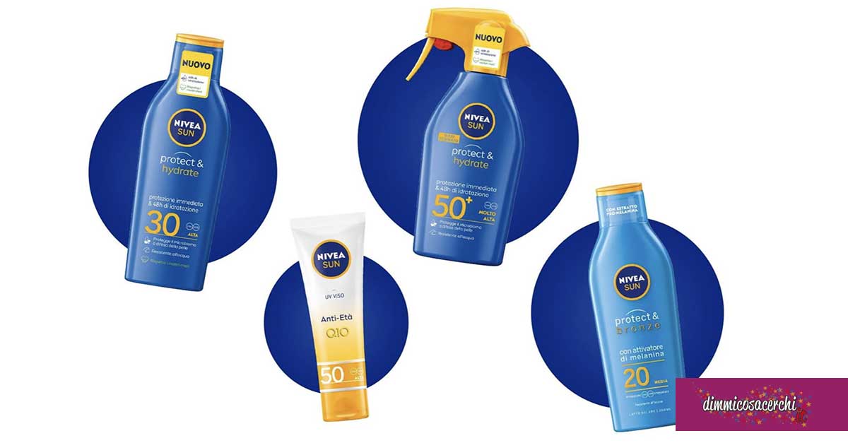 Prova i prodotti NIVEA SUN