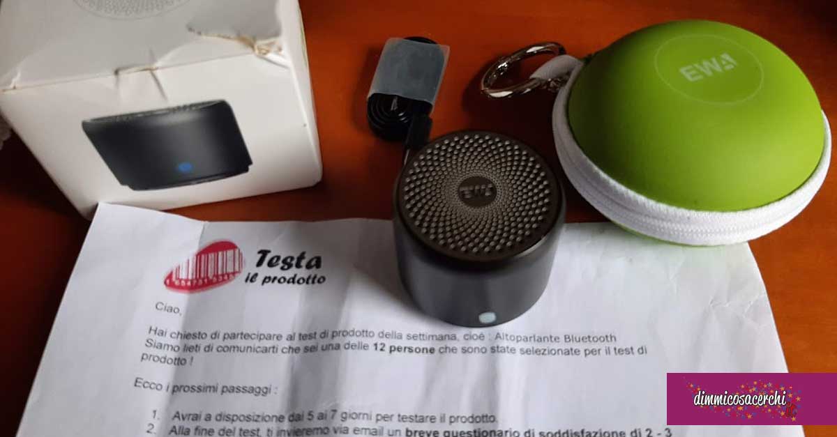 Testa il prodotto