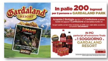 Vai a Gardaland con Coca-Cola