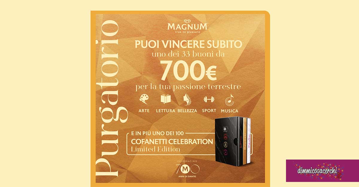 Vinci con Magnum Dante Celebration