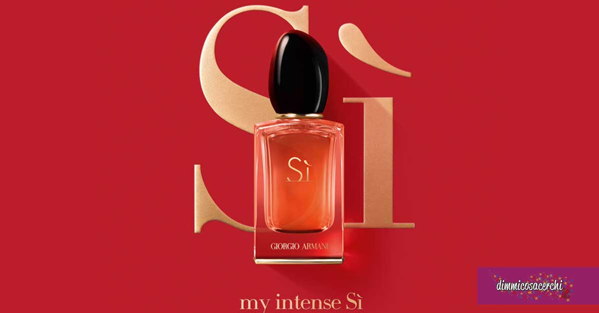 Armani Sì Intense Eau de Parfume: diventa tester