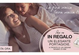 Festa della mamma Stroili: portagioie omaggio