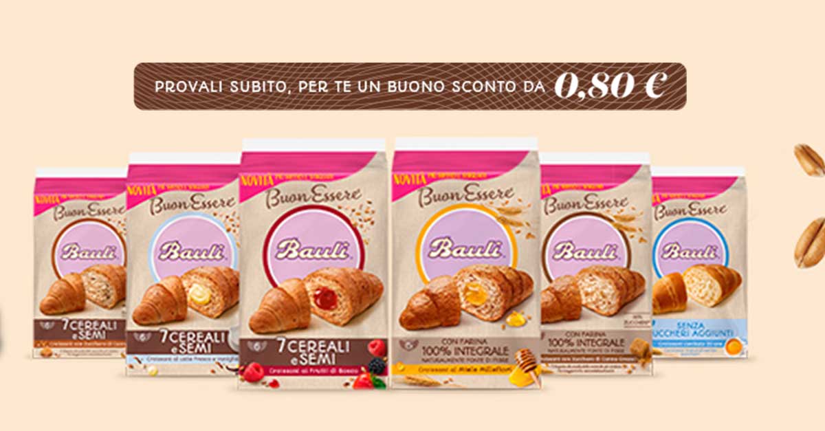 Coupon Bauli croissant