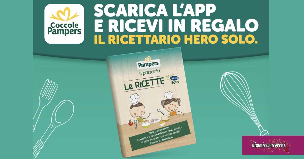 Ricettario HERO Solo omaggio con Pampers