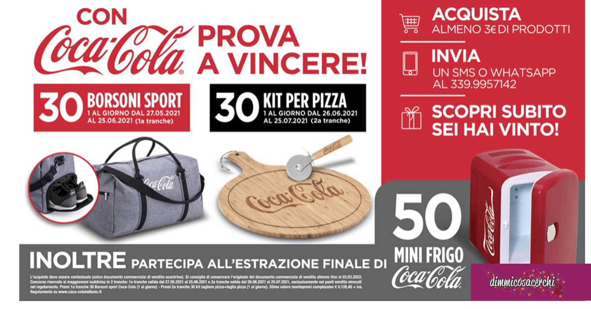 Vinci con Coca-Cola e Multicedi