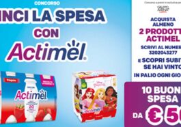 Vinci la spesa con Actimel