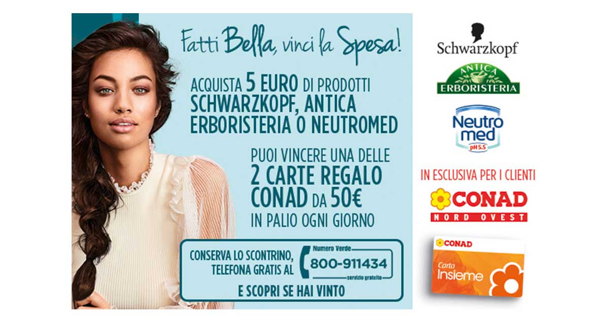 Henkel "Fatti bella, vinci la spesa"