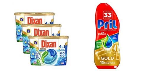 Buoni sconto Henkel (Pril e Dixan