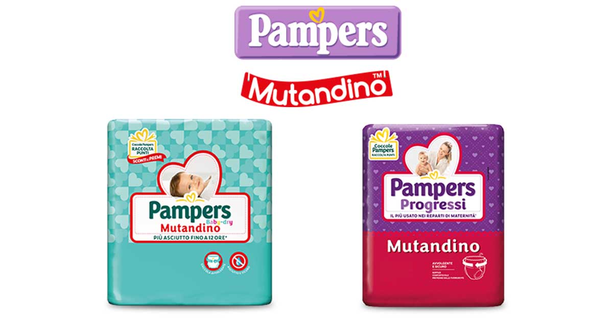 Campione omaggio Pampers Mutandino