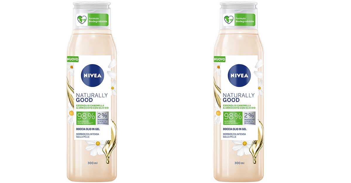 Diventa tester NIVEA doccia olio in Naturally Good in gel