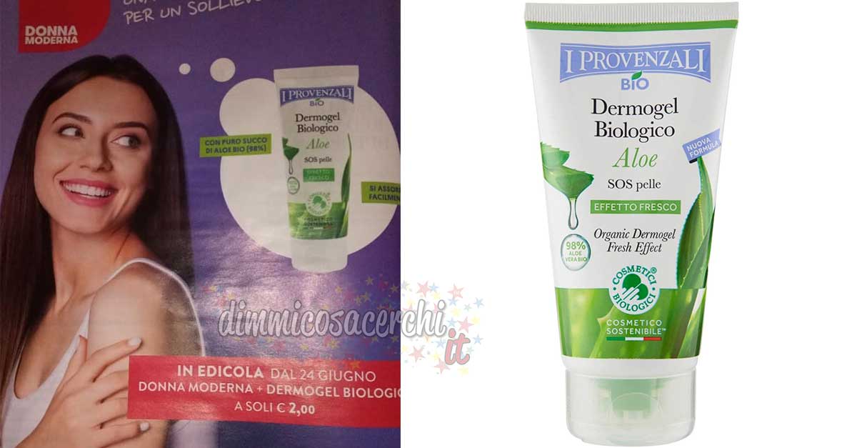 Donna Moderna in edicola con Dermogel Biologico I Provenzali