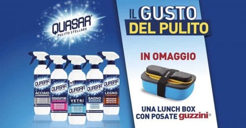 Quasar "Il gusto del pulito"