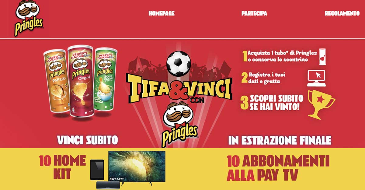 Tifa e vinci con Pringles