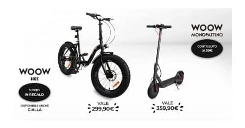 Unieuro ti regala la WOOW Bike Unieuro ti regala la WOOW Bike