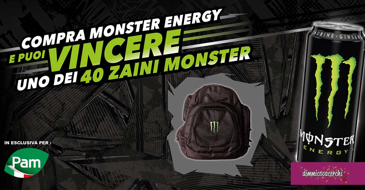 Vinci gli zaini Monster